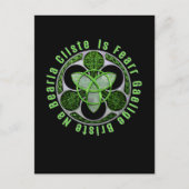 Celtic Gaelic Irish Sprichwort Ireland Trinity Kno Postkarte (Vorderseite)
