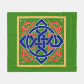 Celtic Galway Fleecedecke (Vorderseite (Horizontal))