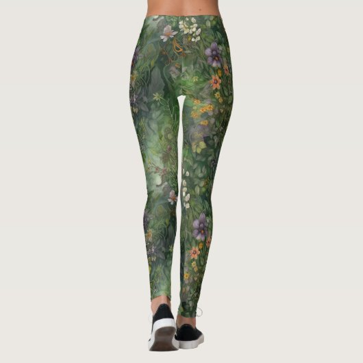 Celtic Garden Leggings - Hübsch (Rückseite)
