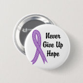 Celtic geben nie Hoffnungs-Alzheimerkrankheit auf Button (Vorne & Hinten)