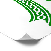 Celtic geben niemals die Hoffnung auf psychische G Poster (Ecke)