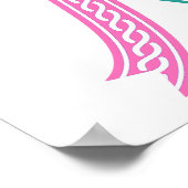 Celtic gibt niemals die Hoffnung auf Schilddrüsenk Poster (Ecke)