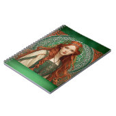Celtic Girl Spiral Notebook Notizblock (Linke Seite)
