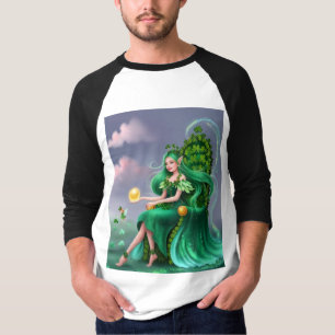 Celtic Goddess of Luck - St. Patrick's Day Fantasy T-Shirt