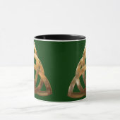 Celtic Gold Trinity Knot Tasse (Zentrum)