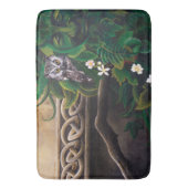 Celtic Green Man Badematte (Vorderseite Vertikal)