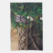 Celtic Green Man Geschirrtuch (Vertikal)