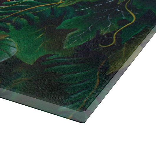 Celtic Green Man Owl Schneidebrett (Ecke)