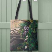 Celtic Green Man Owl Tasche