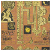 Celtic Gryphon und Kells Stoff (Muster)