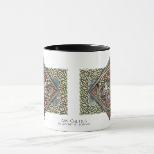 Celtic Gryphons Entwurfs-Tasse Tasse (Zentrum)