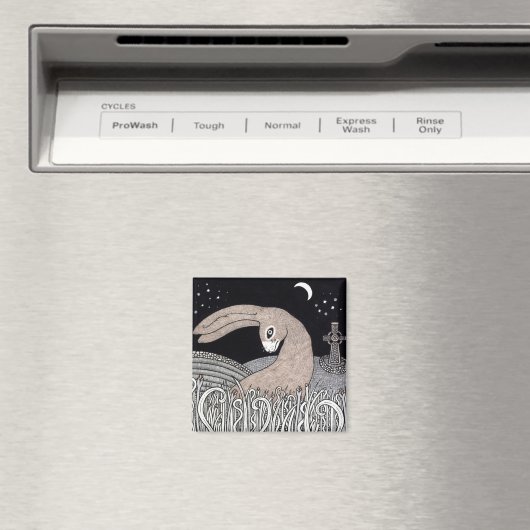 Celtic Hare Magnet (In Situ (Geschirrspüler))