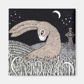 Celtic Hare Magnet (Vorne)