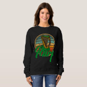 Celtic Harp Instrument Plucked String Harpist Musi Sweatshirt (Vorne ganz)