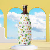 Celtic Harp St. Patrick's Day Pattern Flaschenkühler