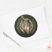 Celtic Harp Stickers (Umschlag)