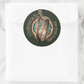 Celtic Harp Stickers (Tasche)