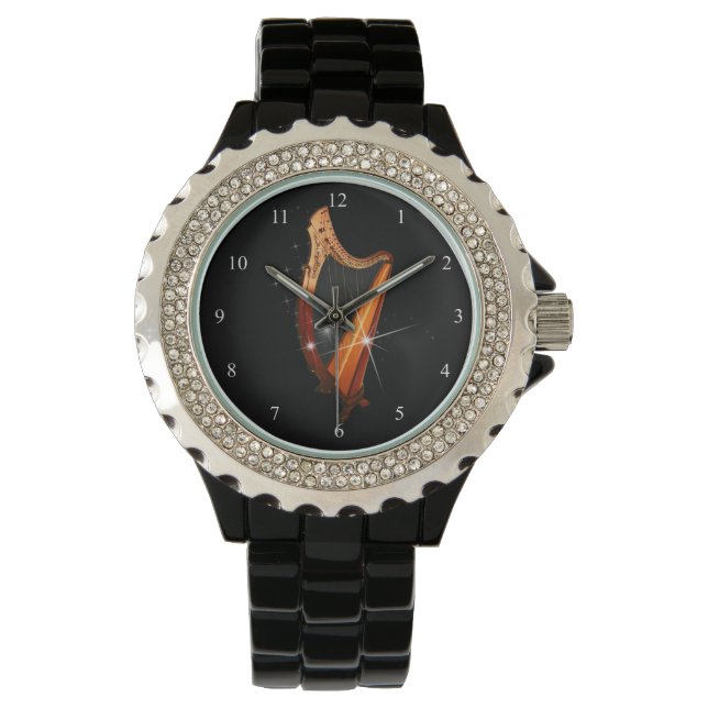 Celtic Harp Watch Armbanduhr (Vorderseite)