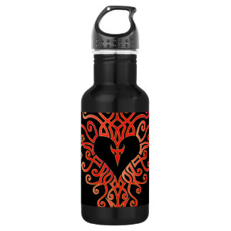 Celtic Heart Cross Edelstahlflasche