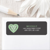 Celtic Heart Irish wedding Rücksendeadresse 3991 (Insitu)