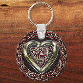 Celtic Heart Keychain Schlüsselanhänger (Vorderseite)