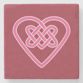 Celtic Heart Marble Untersetzer (Vorderseite)