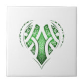 Celtic Heart Tattoo Design Fliese (Vorderseite)