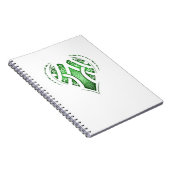 Celtic Heart Tattoo Design Notizblock (Rechte Seite)