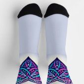 Celtic Heart w/Light Blue Socken (Oben)