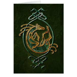 Celtic Horse Knotwork - Stone