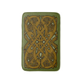 Celtic Hounds Zoomorphe kleine Badematte (Vorderseite Vertikal)
