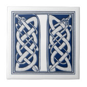Celtic I Monogram Fliese (Vorderseite)