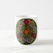 Celtic Ilumination - Dreiheits-Kreis Kaffeetasse (Mittel)