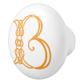 Celtic Initial B Personalisiert Keramikknauf (Rechts)
