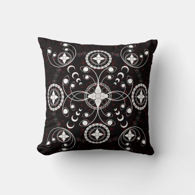 Celtic Inspiriert Throw Kissen (Vorderseite)