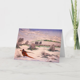 Celtic Irish Christmas Card Newgrange Irland Feiertagskarte