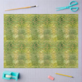 Celtic Irish Green and Gold Verziert Patches 1 Seidenpapier (Basteln)