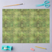 Celtic Irish Green and Gold Verziert Patches 6 Seidenpapier (Basteln)