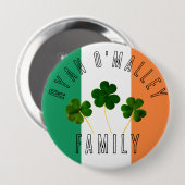 Celtic Irish Pride & Fun Button (Vorne & Hinten)