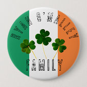 Celtic Irish Pride & Fun Button (Vorderseite)
