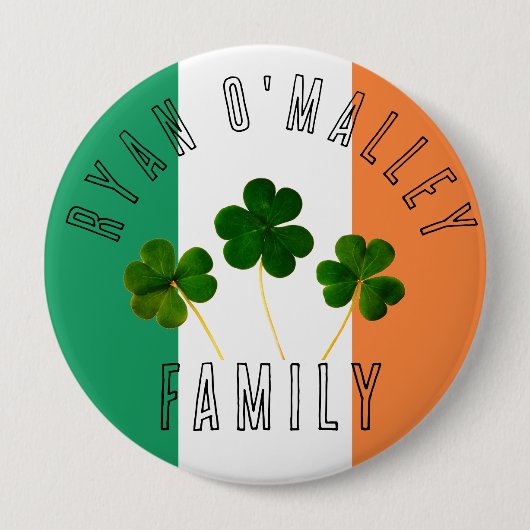 Celtic Irish Pride & Fun Button (Vorderseite)
