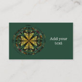 Celtic Journey Abstrakt Visitenkarte (Vorderseite)