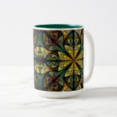 Celtic Journey Zweifarbige Tasse (VorderseiteRechts)