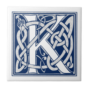 Celtic K Monogram Fliese