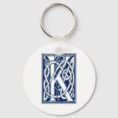 Celtic K Monogram Schlüsselanhänger (Vorderseite)
