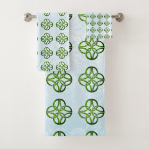 Celtic Kariert Knot Badhandtuch Set