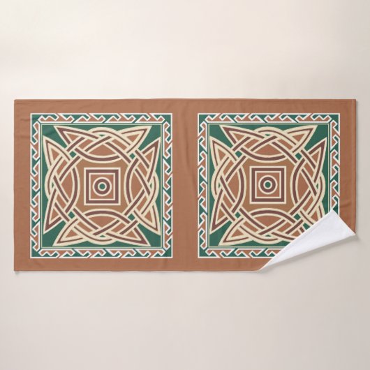 Celtic Kells Badehandtuch (Badehandtuch)