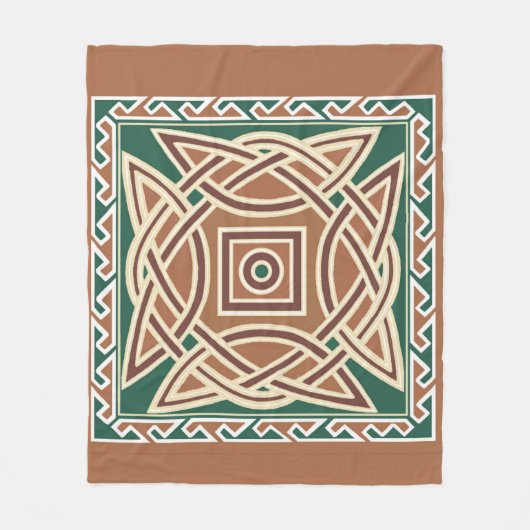 Celtic Kells Fleecedecke (Vorderseite)
