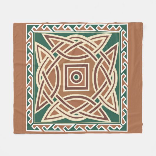 Celtic Kells Fleecedecke (Vorderseite (Horizontal))