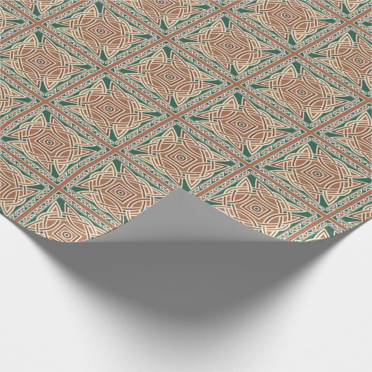 Celtic Kells Geschenkpapier (Ecke)